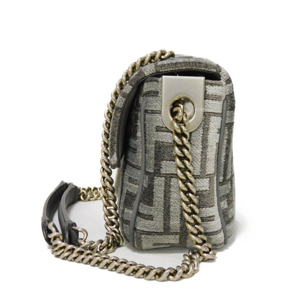 Auth Fendi Bucket Chain Midi Alg7 F1Hzo #119495F22B - Picture 3 of 15